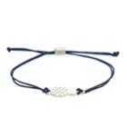 Lc Lauren Conrad Pineapple Blue Cord Bracelet, Women's