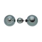 Simply Vera Vera Wang Gray Simulated Pearl Double Stud Earrings, Women's, Grey Other