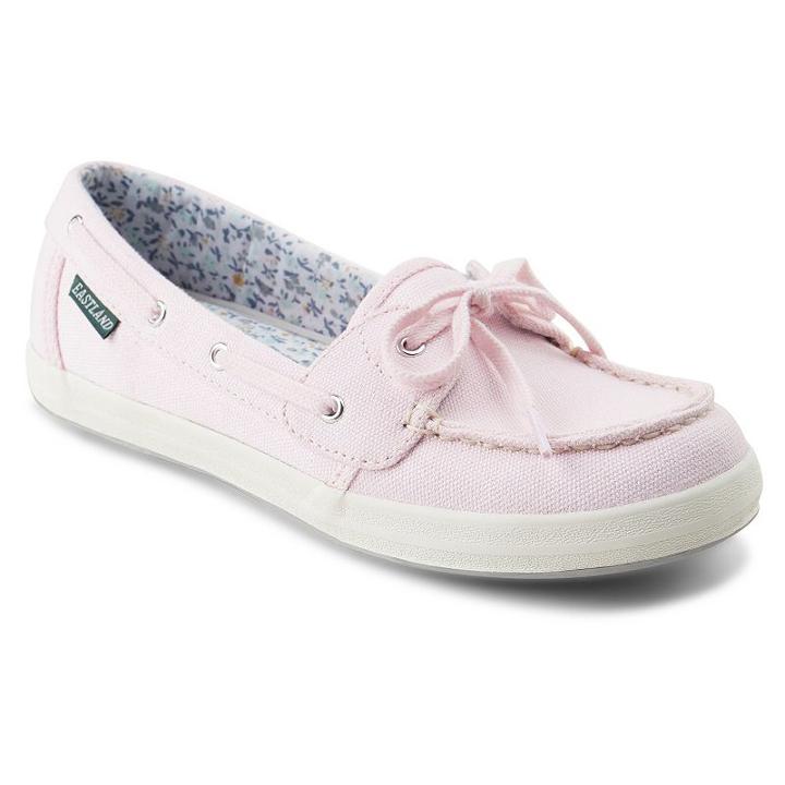 Eastland Skip Women's Canvas Boat Shoes, Size: Medium (8), Med Pink