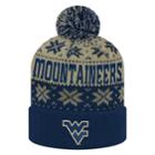 Adult Top Of The World West Virginia Mountaineers Subarctic Beanie, Adult Unisex, Blue (navy)
