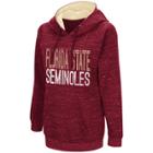 Women's Campus Heritage Florida State Seminoles Throw-back Pullover Hoodie, Size: Large, Med Red