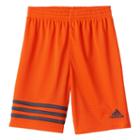 Boys 4-7x Adidas Striped Performance Shorts, Boy's, Size: 4, Med Orange
