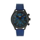 Tko Orlogi Men's Leather Watch, Blue