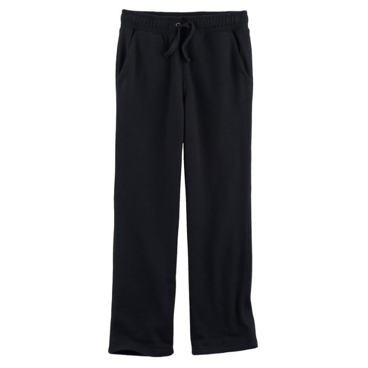 Boys 8-20 Urban Pipeline&reg; Fleece Varsity Pants, Size: Large, Black