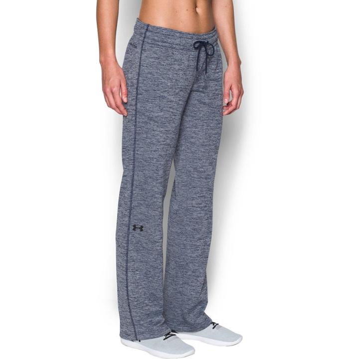 Women's Under Armour Lightweight Storm Armour Fleece Pants, Size: Medium, Blue (navy)
