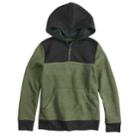 Boys 8-20 Urban Pipeline&reg; Quarter-zip Pull-over Hoodie, Size: Large, Dark Green