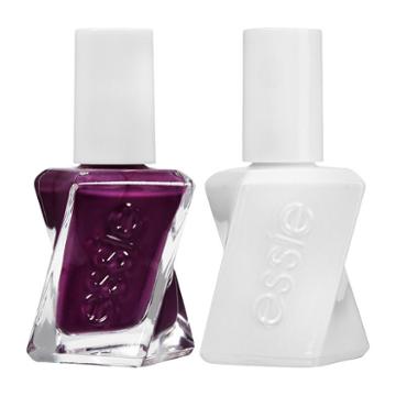Essie 2-pc. Gel Couture Nail Polish Kit - Turn 'n' Pose, Drk Purple