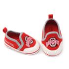 Ohio State Buckeyes Crib Shoes - Baby, Infant Unisex, Size: 9-12months, Red