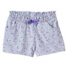 Girls 4-10 Jumping Beans&reg; Space-dyed Shorts, Girl's, Size: 7, Light Grey
