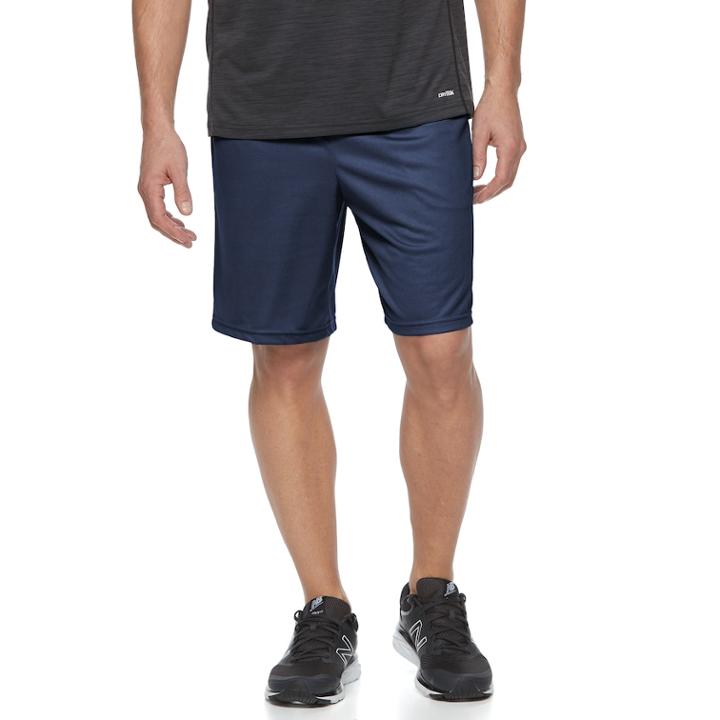 Men's Tek Gear&reg; Mesh Shorts, Size: Large, Blue (navy)