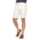 Men's Apt. 9&reg; Regular-fit Stretch Cargo Shorts, Size: 32, Light Grey