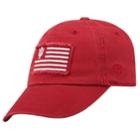 Adult Top Of The World Indiana Hoosiers Flag Adjustable Cap, Men's, Med Red
