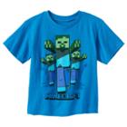 Boys 4-7 Minecraft Zombie Graphic Tee, Size: 7, Turquoise/blue (turq/aqua)