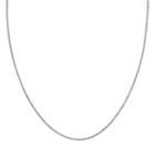 Sterling Silver Rope Chain Necklace - 24 In, Women's, Grey