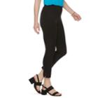 Women's Dana Buchman Rivet Pull-on Ankle Pants, Size: Small, Black