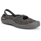 Muk Luks Erin Women's Sling-back Shoes, Size: 10, Dark Grey