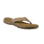 Skechers Relaxed Fit Men's Sandals, Size: 8, Lt Brown
