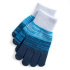 Women's So&reg; Marled Ombre Tech Gloves, Blue (navy)