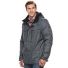 Big & Tall Zeroxposur Dozer Hooded Jacket, Men's, Size: L Tall, Dark Grey