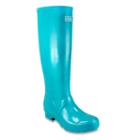 London Fog Thames Women's Waterproof Rain Boots, Size: 9, Turquoise/blue (turq/aqua)