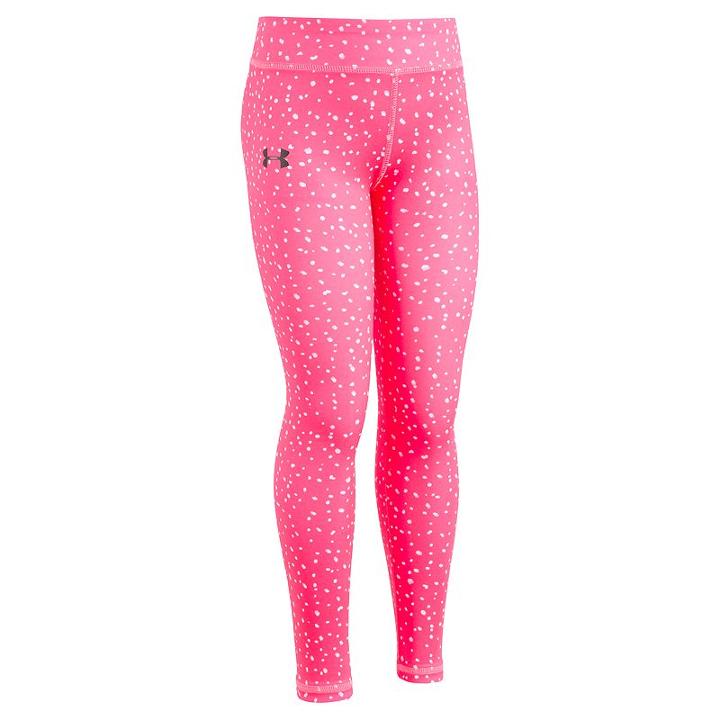 Girls 4-6x Under Armour Dotty Leggings, Size: 5, Pink