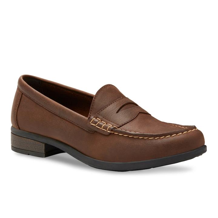 Eastland Roxanne Women's Penny Loafers, Size: Medium (9), Lt Brown