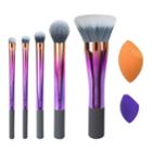 Real Techniques Illuminate & Accentuate Makeup Brush Set - Limited Edition, Multicolor