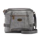 Concept Oakley Whipstitch Crossbody Bag, Women's, Grey