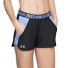 Women's Under Armour Play Up Pocket Shorts, Size: Large, Grey (charcoal)