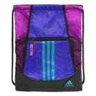 Adidas Alliance Drawstring Backpack, Adult Unisex, Purple
