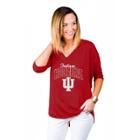 Women's Gameday Couture Indiana Hoosiers Team Tee, Size: Medium, Dark Red