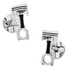 Piston Cuff Links, Men's, Silver