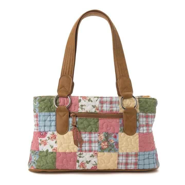 Donna Sharp Reese Patchwork Shoulder Bag, Women's, Sunny Patch