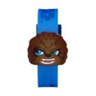 Bulbbotz Kids' Star Wars Chewbacca Light-up Digital Watch, Adult Unisex, Brown