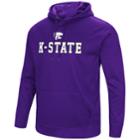 Men's Campus Heritage Kansas State Wildcats Sleet Pullover Hoodie, Size: Large, Drk Purple