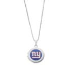 New York Giants Sterling Silver Locket, Women's, Size: 18