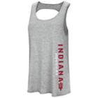 Women's Colosseum Indiana Hoosiers Twisted Back Tank Top, Size: Xxl, Oxford