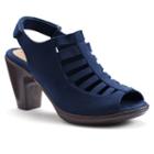 Croft & Barrow&reg; Women's Caged High Heels, Size: 9.5, Blue (navy)