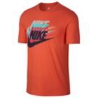 Men's Nike Retro Logo Tee, Size: Medium, Med Orange