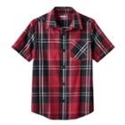 Boys 8-20 Tony Hawk&reg; Plaid Button-down Shirt, Boy's, Size: Xl, Dark Red