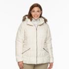 Plus Size Columbia Sparks Lake Hooded Thermal Coil Jacket, Women's, Size: 2xl, White Oth