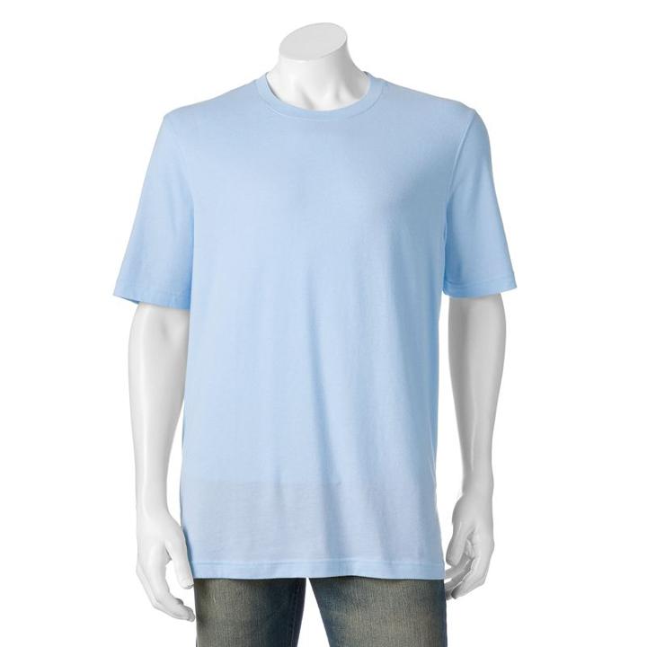 Men's Croft & Barrow&reg; Signature Tee, Size: Xl, Med Blue