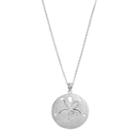 Sterling Silver Sand Dollar Pendant Necklace, Women's
