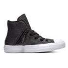 Kids' Converse Chuck Taylor All Star Pull Zip High Top Shoes, Boy's, Size: 12, Black
