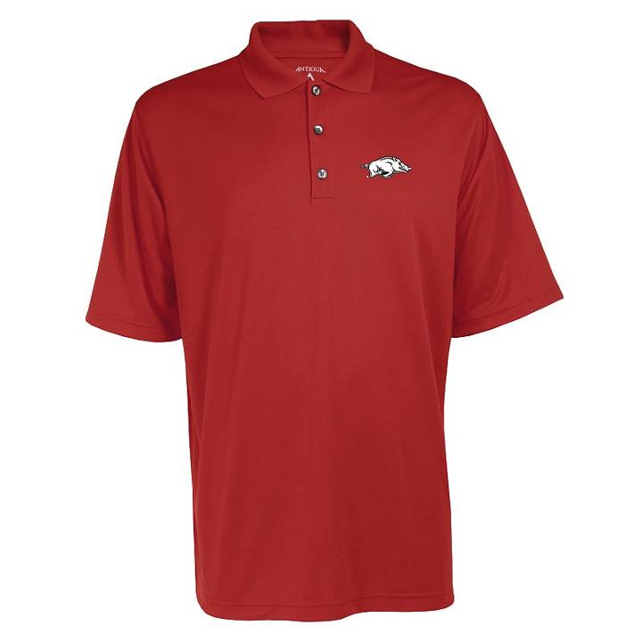 Men's Arkansas Razorbacks Exceed Desert Dry Xtra-lite Performance Polo, Size: Xxl, Red