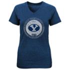 Girls 7-16 Byu Cougars Team Medallion Tee, Size: Medium, Multicolor