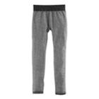 Girls 7-16 So&reg; Seamless Fleece-lined Leggings, Size: Medium, White