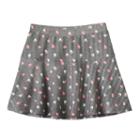 Girls 7-16 So&reg; French Terry Skater Skirt, Size: 12, Black