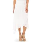 Women's Apt. 9&reg; Tulip Hem Maxi Skirt, Size: Xxl, White