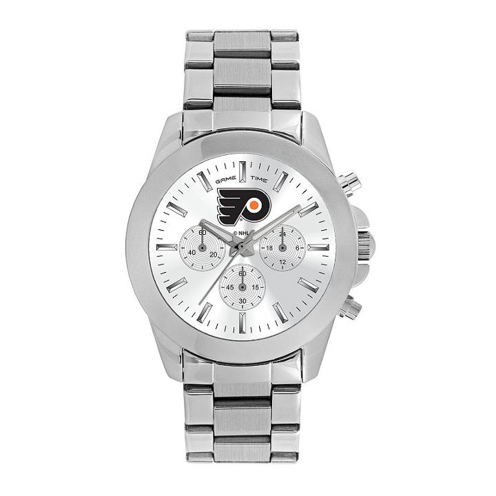 Women's Game Time Philadelphia Flyers Knockout Watch, Silver